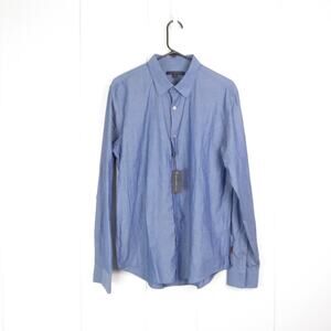 John Varvatos Shirt Mens SZ M Long Sleeve Button Up Business Casual Office NWT